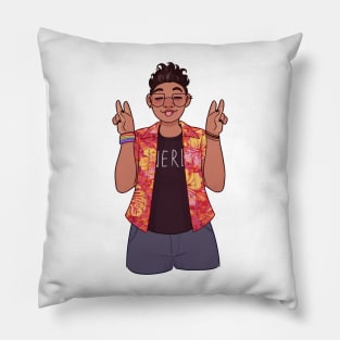 tacky boy Pillow