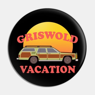 Griswold Vacation Ford Wagon Pin