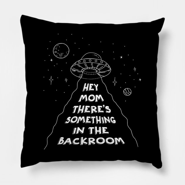 Aliens Exist Pillow by Blue Velvet - Tienda Eco