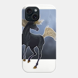 Stormy unicorn Phone Case