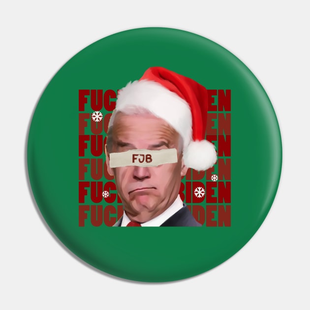 fuck biden christmas Pin by Semhar Flowers art