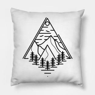 The Point Of Adventure Pillow