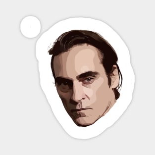 Joaquin Phoenix Vector Art Magnet