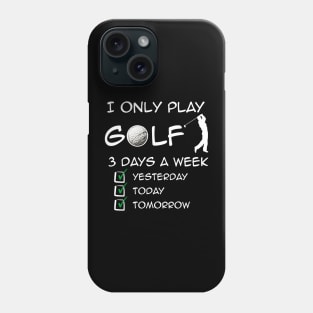 Funny Golf print Phone Case