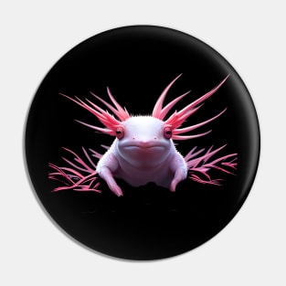 pink Axolotl Pin