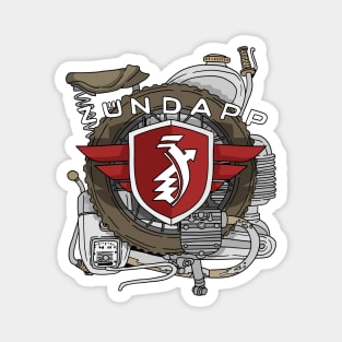 Vintage motorcycle emblem Magnet