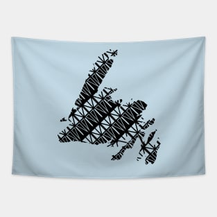 NFLD Map and Flag || Newfoundland and Labrador || Gifts || Souvenirs || Clothing Tapestry