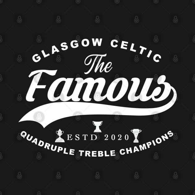 The Famous Glasgow Celtic Quadruple Treble by TeesForTims