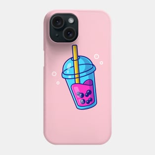 Boba Milk Tea Cartoon Phone Case