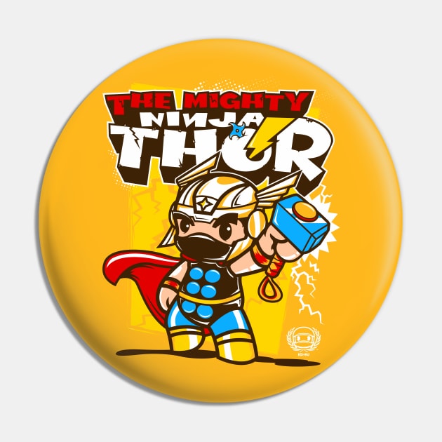 Ninjavengers Thor Pin by KDNJ