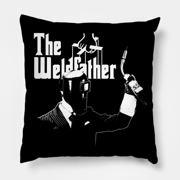 The Weldfather Pillow by damnoverload