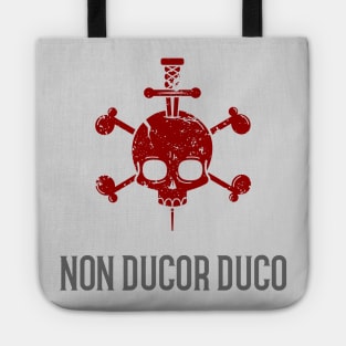 Non Ducor Duco Latin Phrase Tote