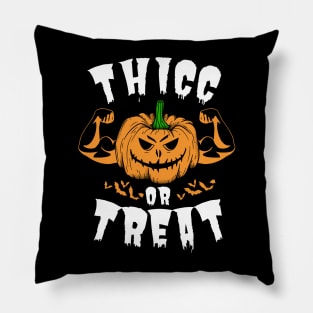 Halloween Thicc Or Treat Pillow