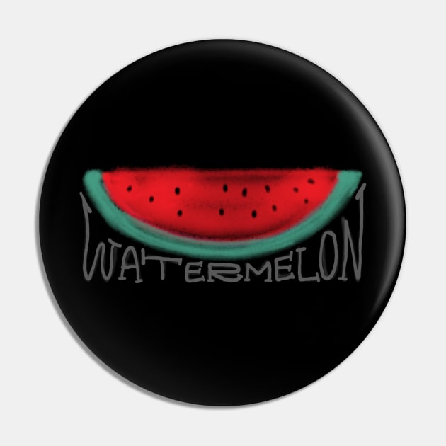 watermelon Pin by zzzozzo