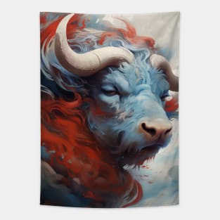 Buffalo Storm Tapestry