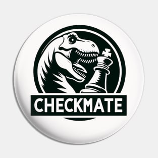 Dinosaur Checkmate Pin