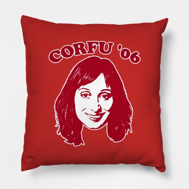 Dobby Peep Show //// Corfu 06 Pillow by DankFutura