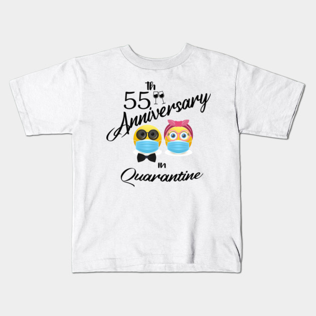 55th Wedding Anniversary Best Gift For Parents Anniversary Kids T Shirt Teepublic
