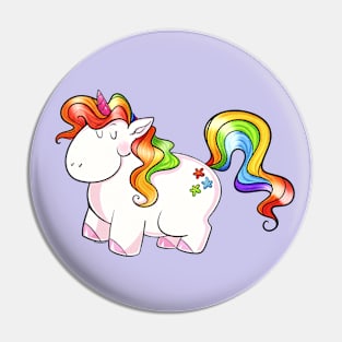 Bert the Saucy Unicorn! Pin