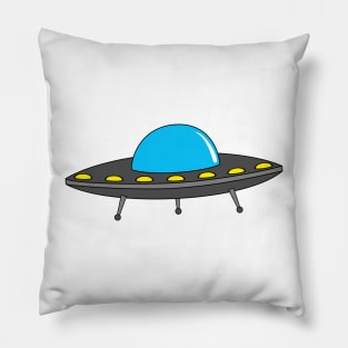 cute ufo sky Pillow