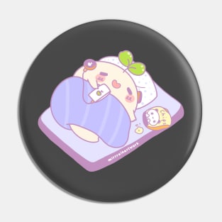 lazy ghostie Pin