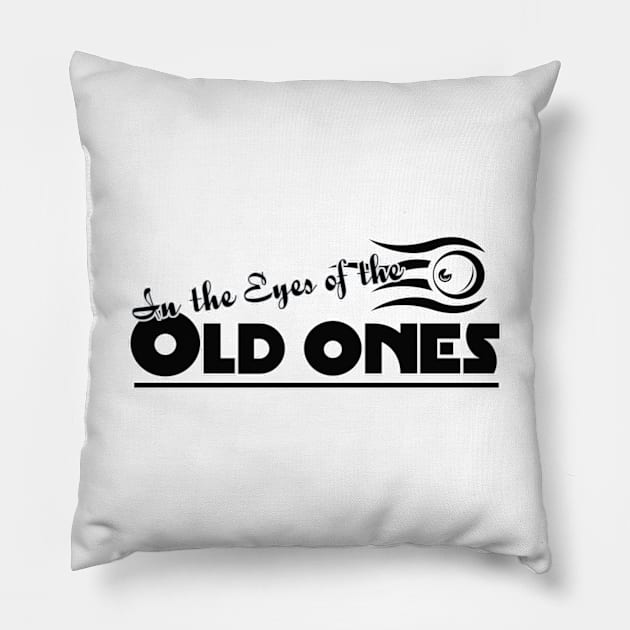 In the Eyes of the Old Ones Pillow by adventuringguild