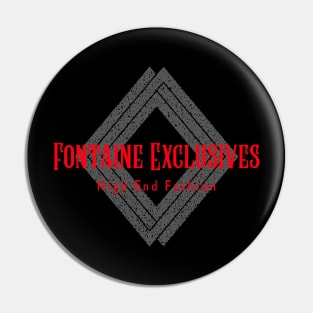 Fontaine Exclusive Diamond Logo #7 Pin