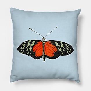 Fun Butterfly Graphic Tee for Insect Lovers Pillow