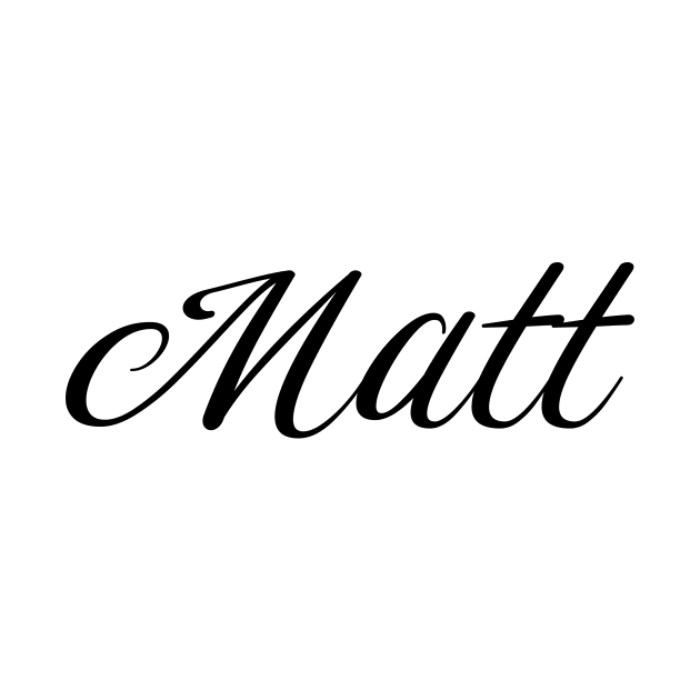 Name Matt by gulden