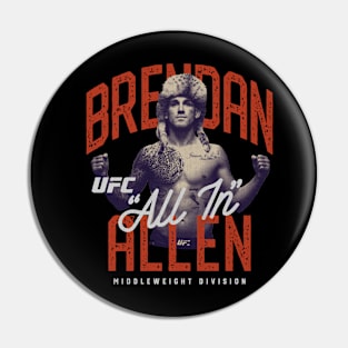 Brendan Allen Retro Bitmap Pin