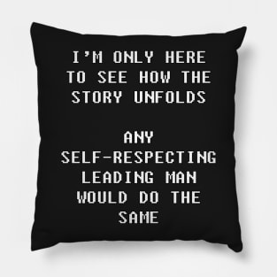 Balthier Final Fantasy XII - Self respecting leading man quote Pillow