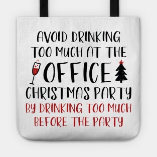 Office Christmas Party Tote