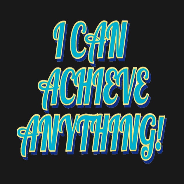 I can achieve anything by Kapow Comics