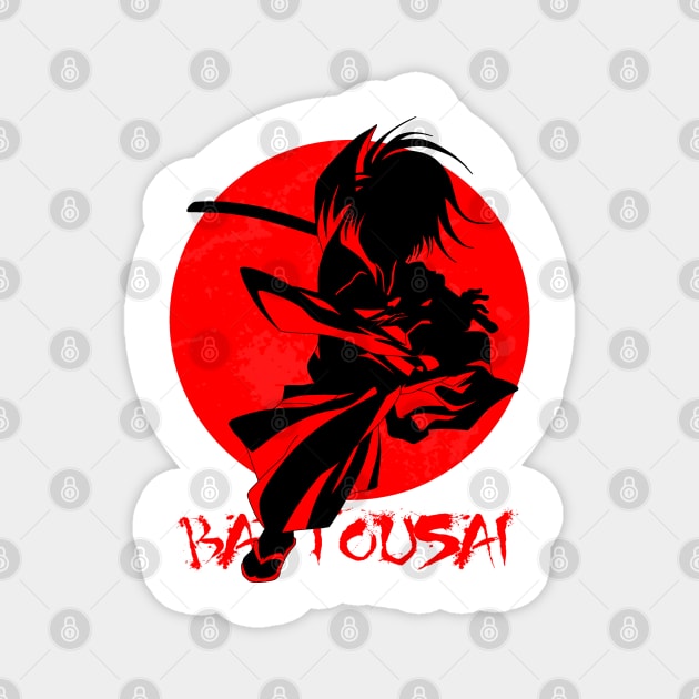 BATTOUSAI Magnet by IVY Art