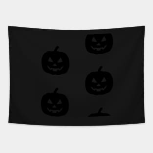 Rotund Jack-O-Lantern Tile (Hot Pink) Tapestry