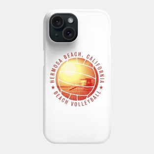 Beach Volleyball - Hermosa Beach Phone Case