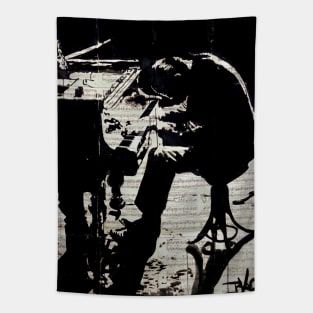 Piano man Tapestry