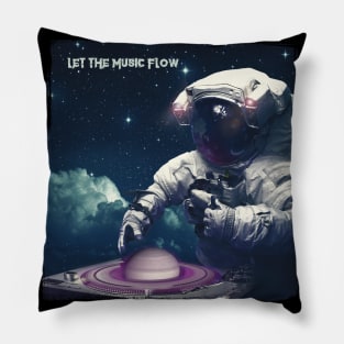 astronaut dj set Pillow