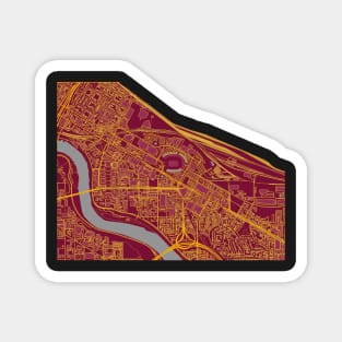Minneapolis, Minnesota Map Magnet
