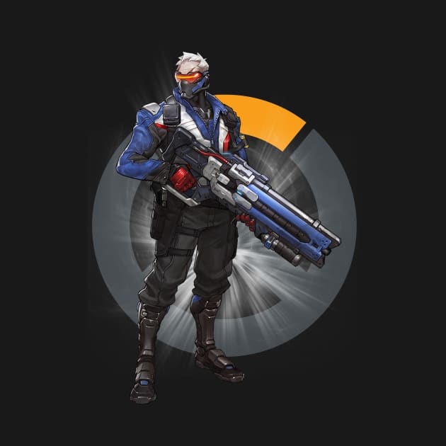 Soldier 76 T-shirt by Danion