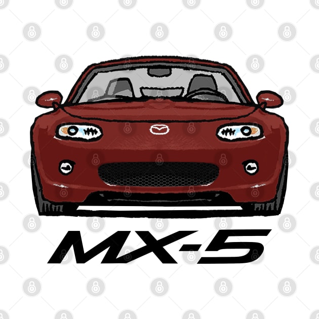 MX5 NC1 Copper Red by Woreth