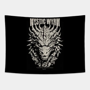 Vintage Dragon Mystic WYRM Tapestry