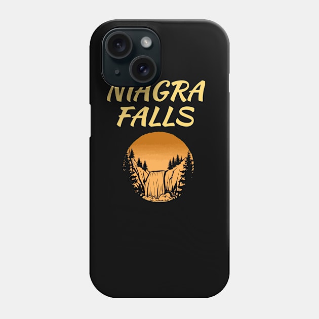 Niagara Falls Phone Case by soufyane