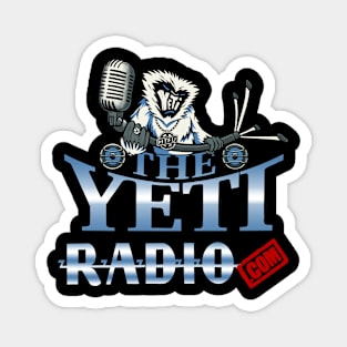 THE YETI RADIO TRANSPARENT Magnet