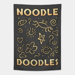 Noodle doodles Tapestry