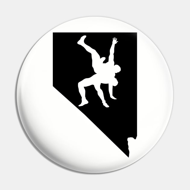 Nevada Wrestling Pin by Ruiz Combat Grappling