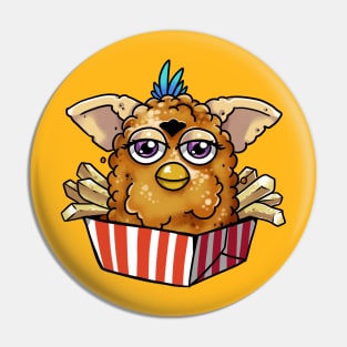 Deep Fried Furby Pin