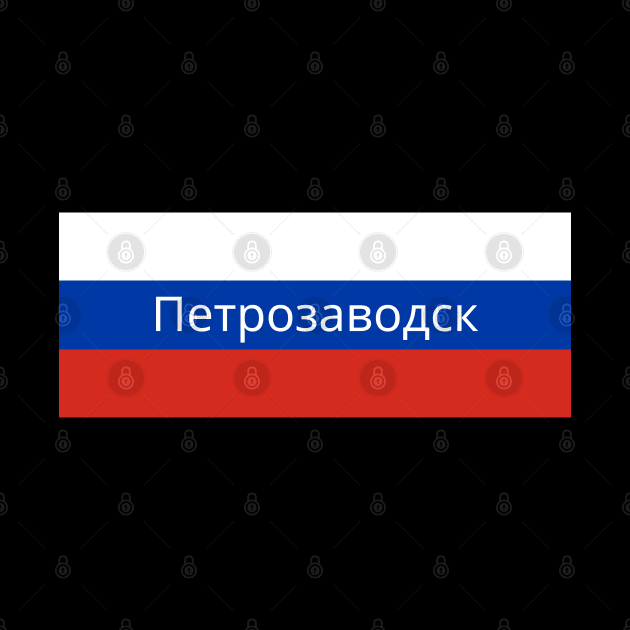Petrozavodsk City in Russian Flag by aybe7elf