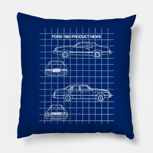 1983 FORD CARS PRODUCT LINE - brochure Pillow