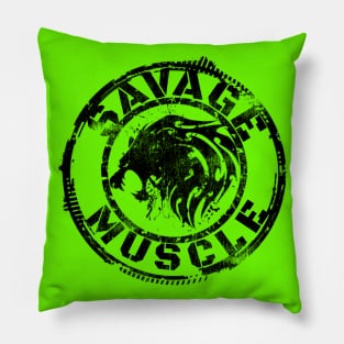 SAVAGE MUSCLE LION Pillow